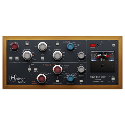 HERITAGE AUDIO Britstrip Console Channel Strip Plugin